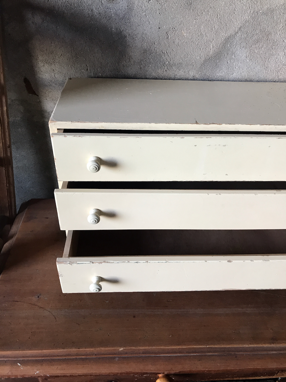 Miniature chest of drawers