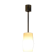 Suspension en verre du milieu du siècle années 1960