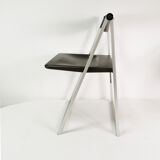 Chaise pliante, interlubke, par f. hero & k. odermatt, années 1970