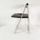 Chaise pliante, interlubke, par f. hero & k. odermatt, années 1970