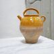 Pot gargoulette ancienne en terre cuite vernissée