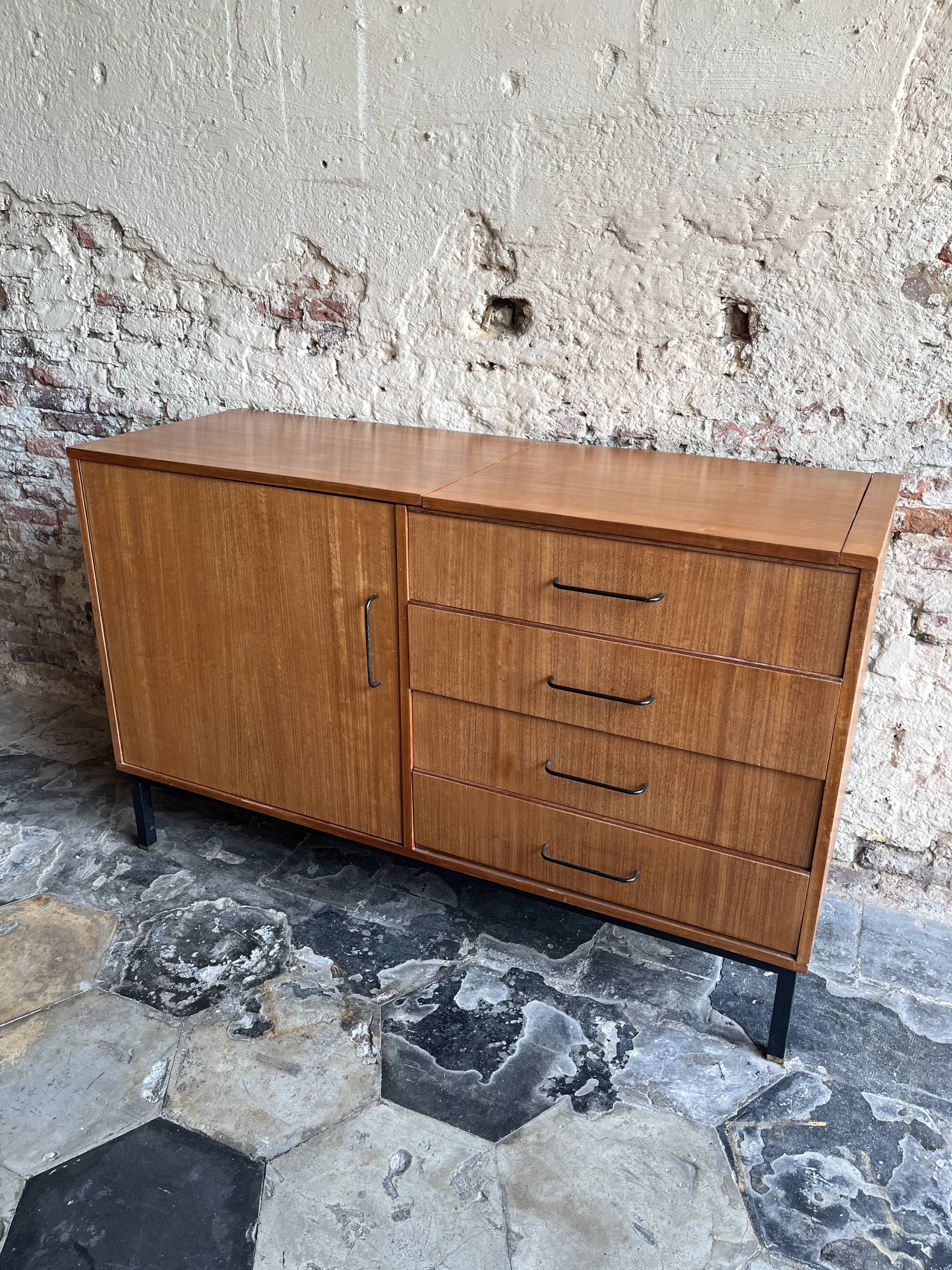 Vintage vanity dresser, mid-century modern