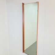 Mid-Century Scandinavian Rectangular Teak Mirror, 1960s