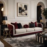 Vintage Mid-Century Italian Modern Glass Coffee Tables, 1960s, Set of 2