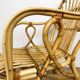 60s adult bamboo and rattan armchair