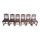 6 chaises cannées