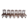 6 chaises cannées