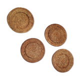 Dessous d’assiettes en osier