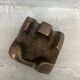 Bronze ashtray by Jacques Lauterbach 1965