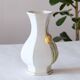 Vase vintage en barbotine tulipe signé Bassano