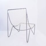 Fauteuil vintage - Métal et corde synthétique