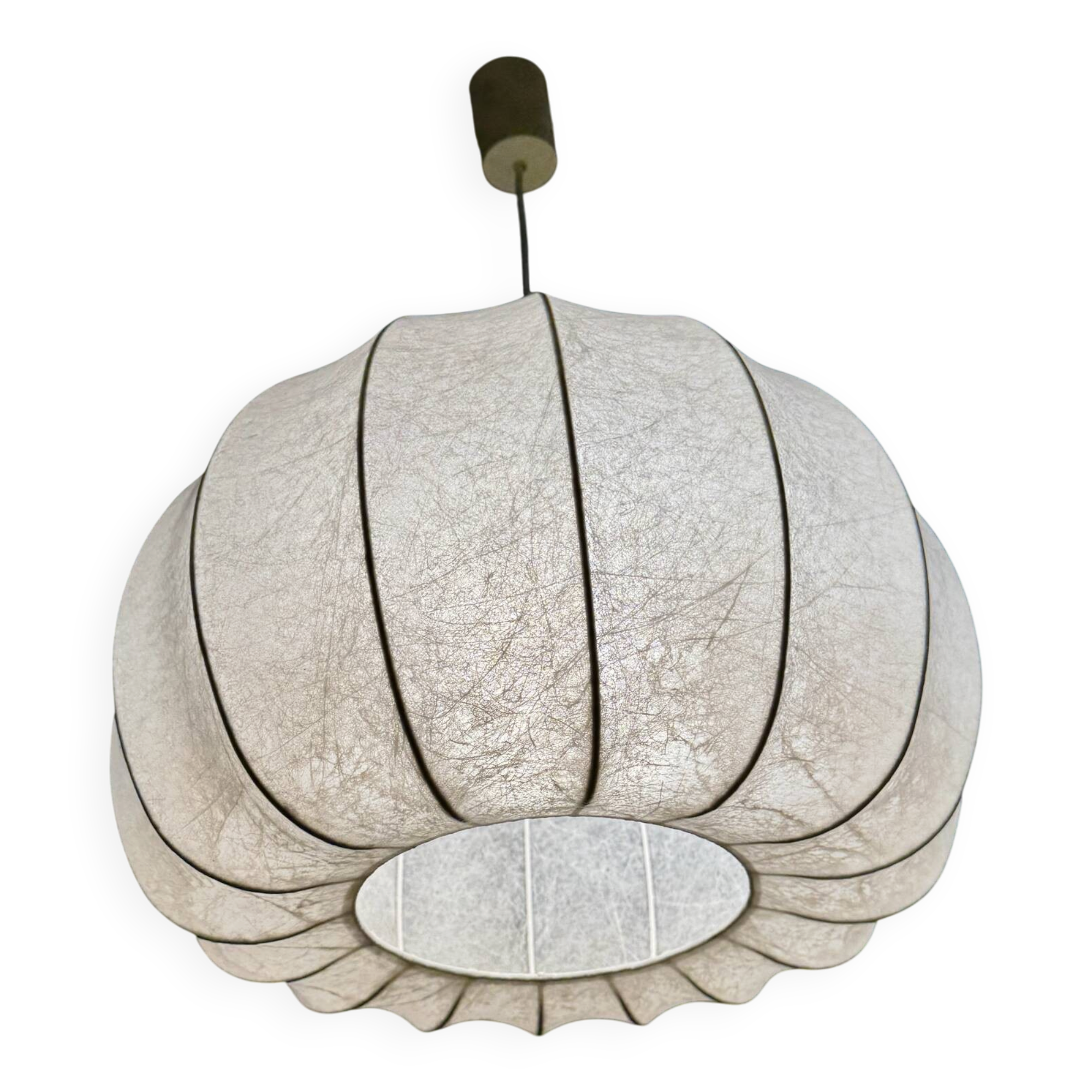 Large "Cocoon" pendant – Design by Goldkant Leuchten (1960s)
