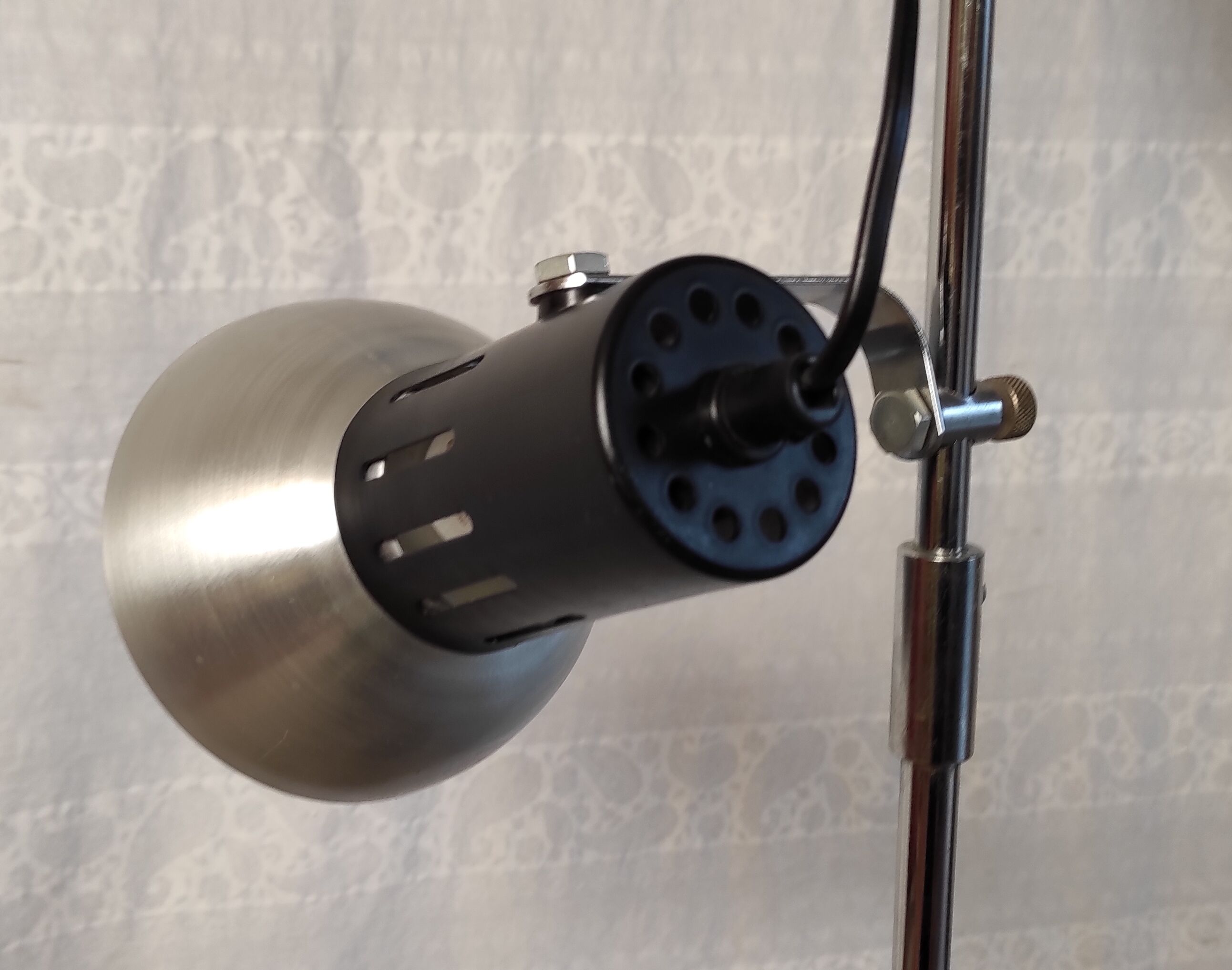 Modernist floor lamp 3 spots – 70s