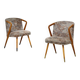 Pair of armchairs / chairs with armrests by Ludvik Volak