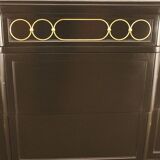 1970s lacquered chest of drawers