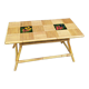 Table basse en rotin