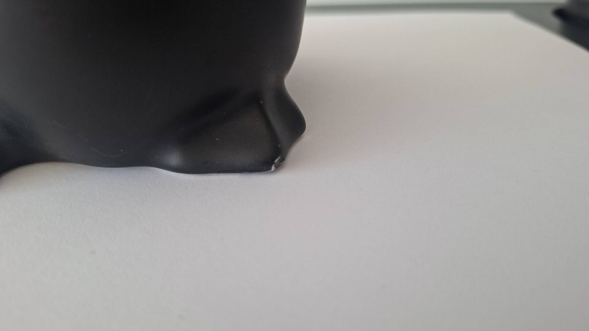 Pingouin En Céramique  Noir Vallauris André Baud