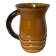 Carafe pichet vintage Pot à eau, broc, céramique emaillée P L France ondulé