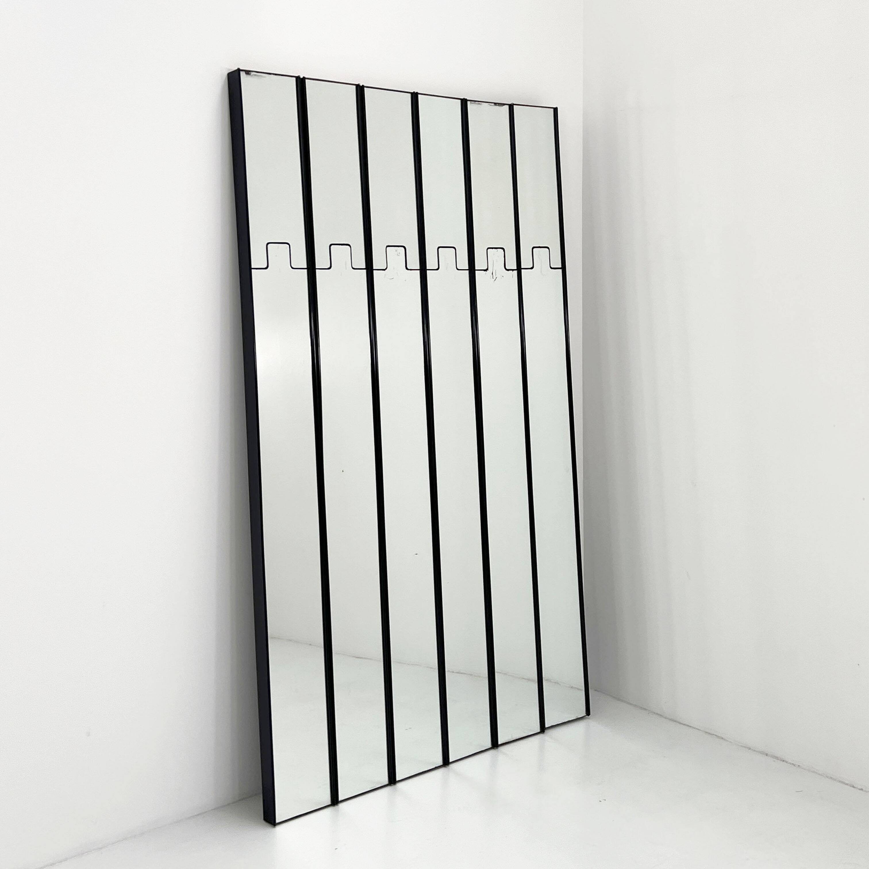 Lot de miroirs / portemanteaux Gronda par luciano Bertoncini pour Elco, 70