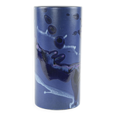 Vase cylindrique, design danois, années 1970, fabriqué par Knabstrup