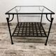 Wrought-iron coffee table