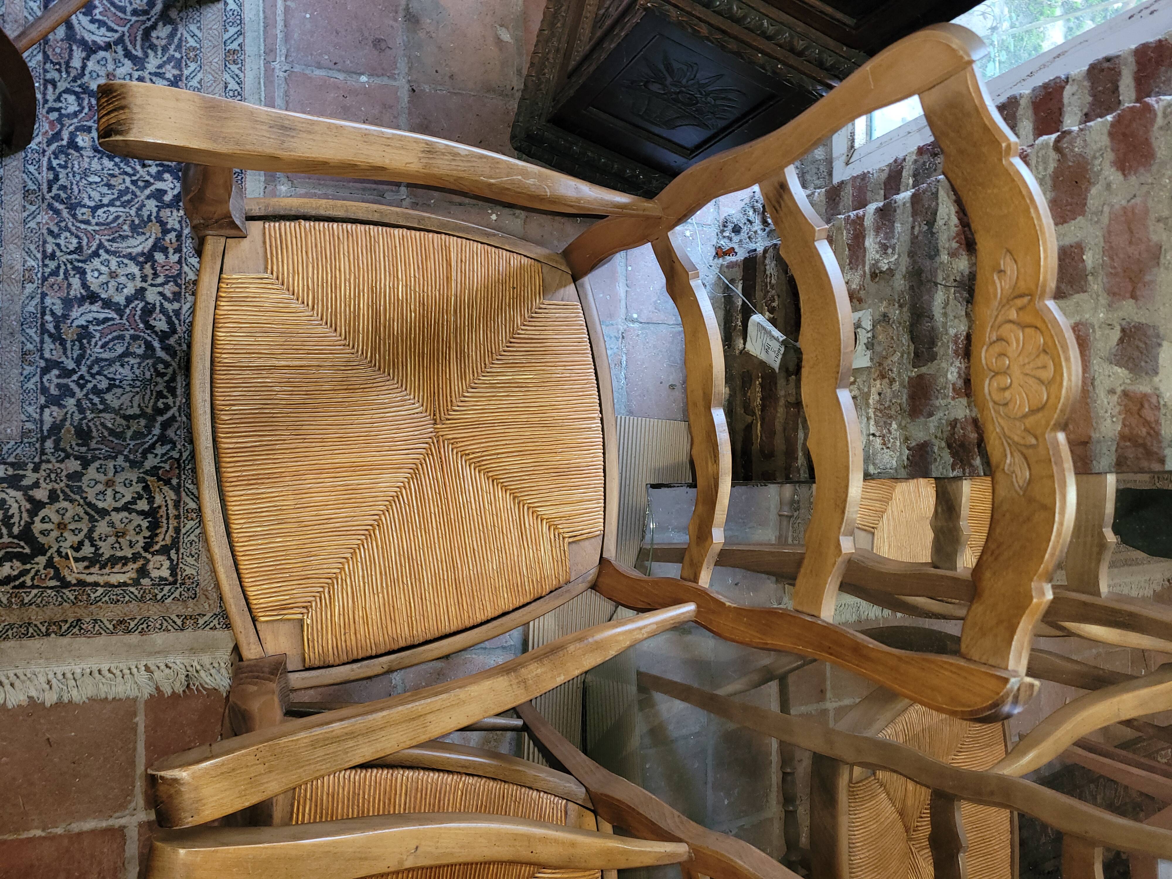 Pair of glitter armchairs