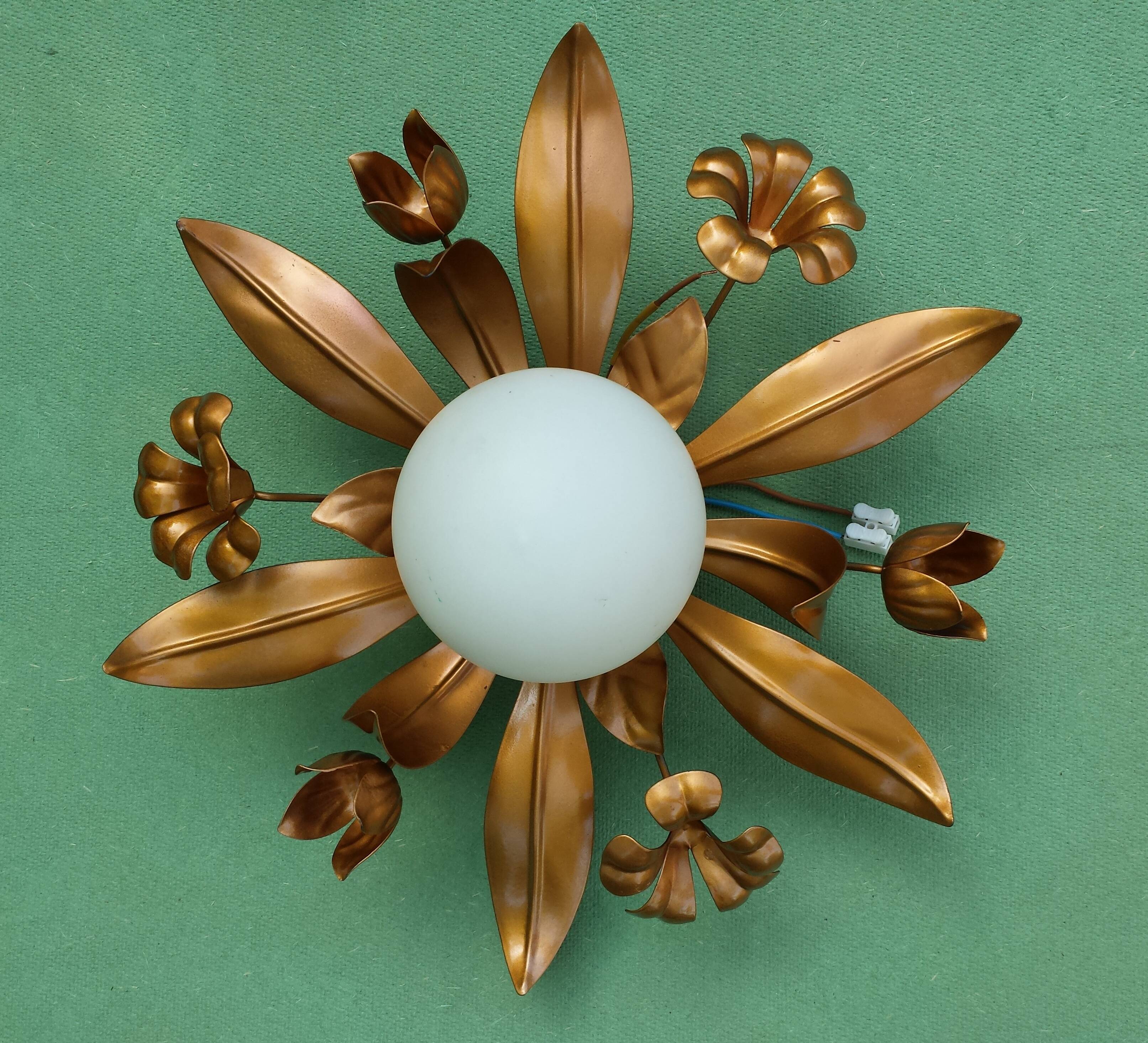 Ceiling Light Wall Lamp Sun Gold Globe