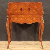 French bureau in wood from 20th century
