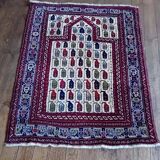 Handmade Afshar Persian Rug 138x112cm
