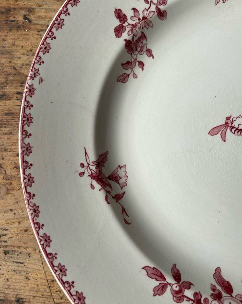 Plat en terre de fer modèle Favori
