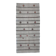 6x12 Gray & Black Modern Hemp Rug, 184x379Cm