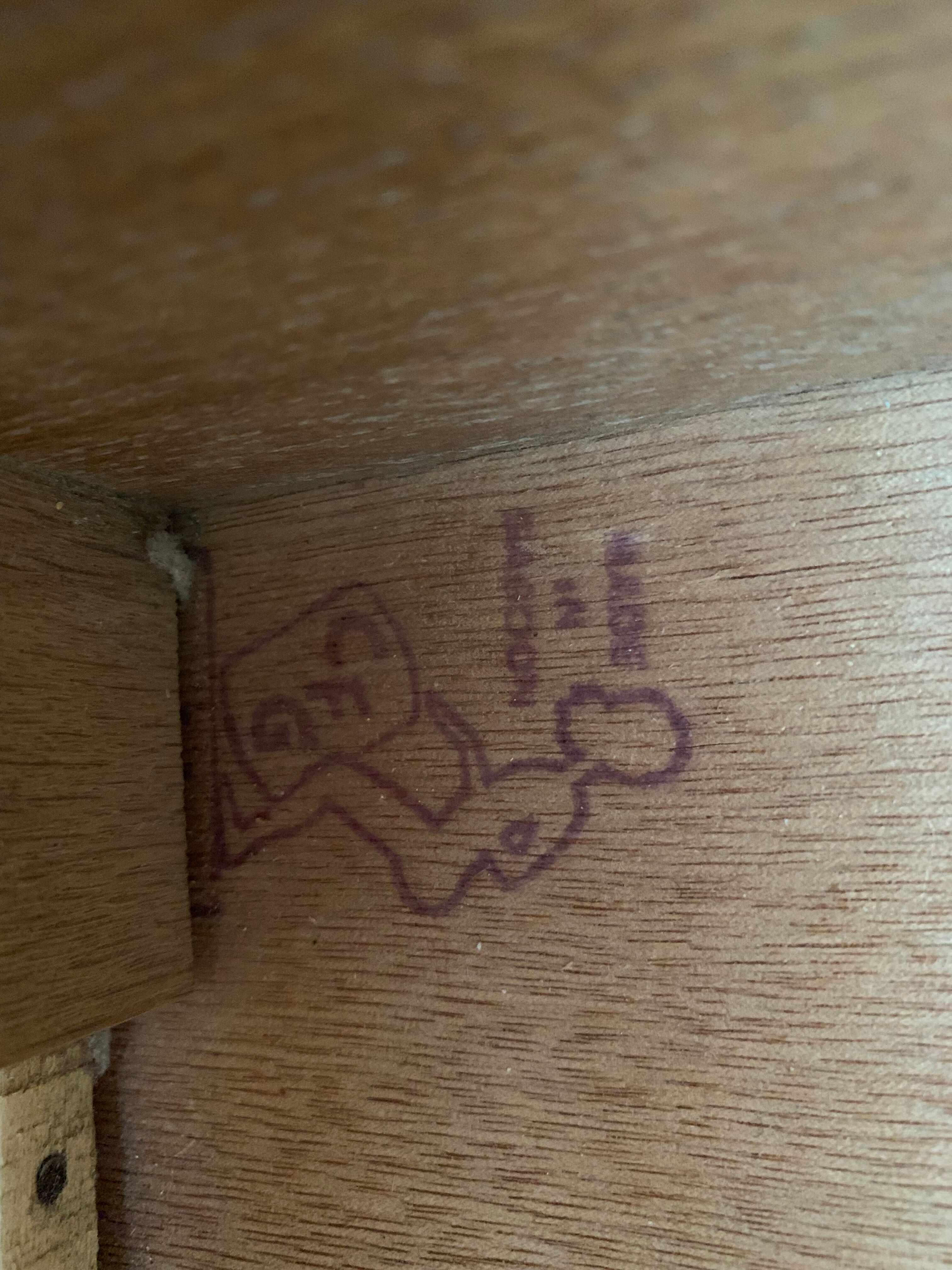 Asymmetrical cabinet 1950