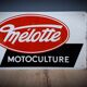 Plaque publicitaire Melotte