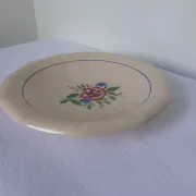Vintage Digoin Sarreguemines plate with a round rim 200236