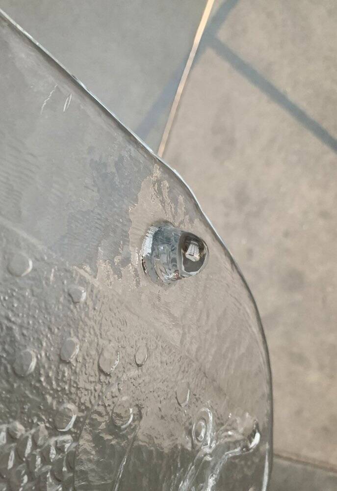 Large Vintage Glass Plate in the Shape of a Swedish Fish by Pukeberg Glass