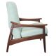 Reclining Danish armchair