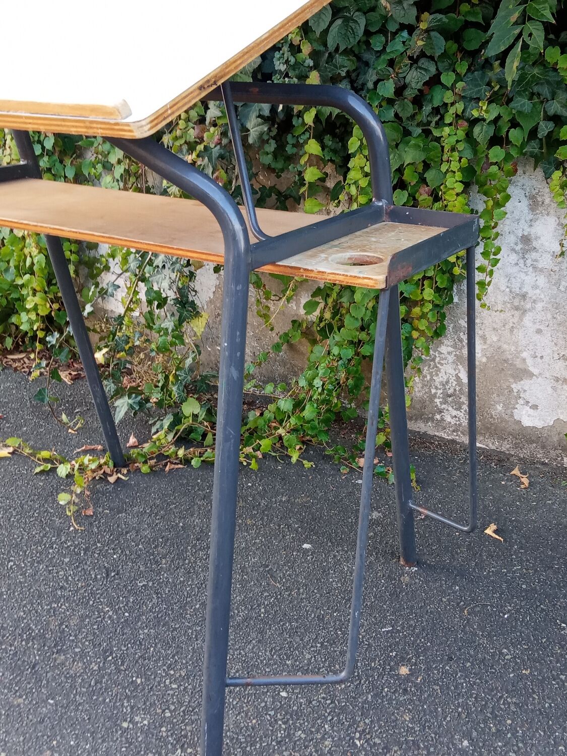 School drawing desk 60s 70s