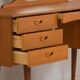 Vintage Scandinavian teak dressing table with adjustable mirrors and 7 drawers, Denmark 1960s
