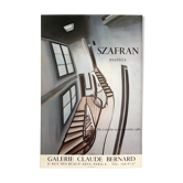 Exhibition poster by Sam Szafran, Galerie Claude Bernard, 1980