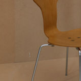 2 Mosquito 3105 chairs by Arne Jacobsen for Fritz Hansen circa 1969