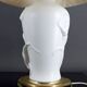 Biscuit porcelain lamp, "Calla Lily", by Nicholas Berbenczy, 1986