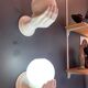 Handmade ceramic wall lamp from the 80s