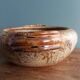Vegetable dish soup tureen in Puisaye stoneware signed Jean-Pierre Prud’homme.