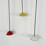 Set of 3 Pendant Lamps from Stilnovo, 1980