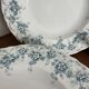 Ensemble de 6 assiettes creuses en faïence de Maastricht modèle Clara