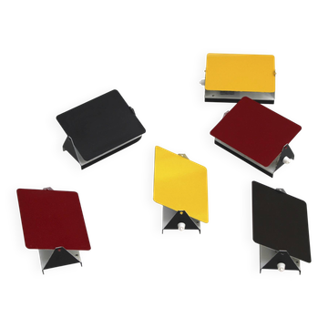 Mid-Century Modern Charlotte Perriand Mod. CP1 Set of Six French Sconces