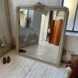 Mirror XXL white Louis Philippe 160x141cm