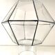 Glass Shade Globe Vintage Ceiling Lamp Glashütte Limbourg Germany