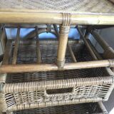 Vintage rattan clother