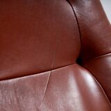 Leather lounge chair by jean gillon for probel (mk10185)